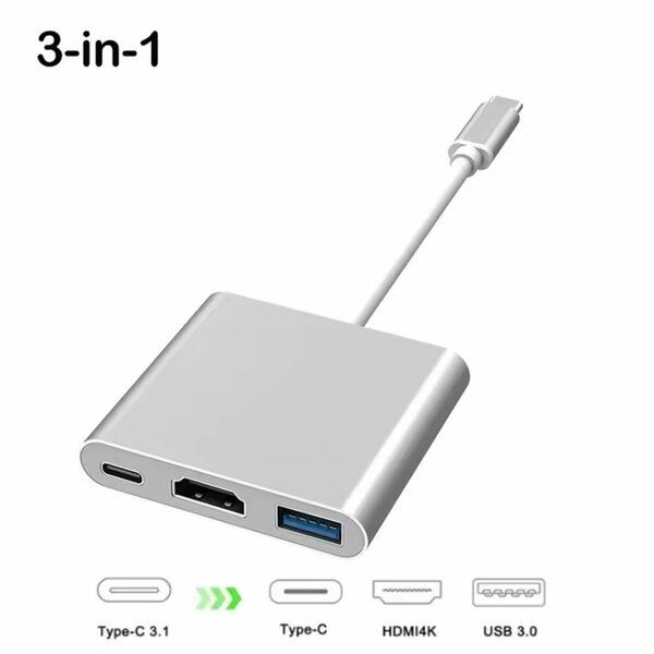 Adaptateur 3-en-1 vers HDMI