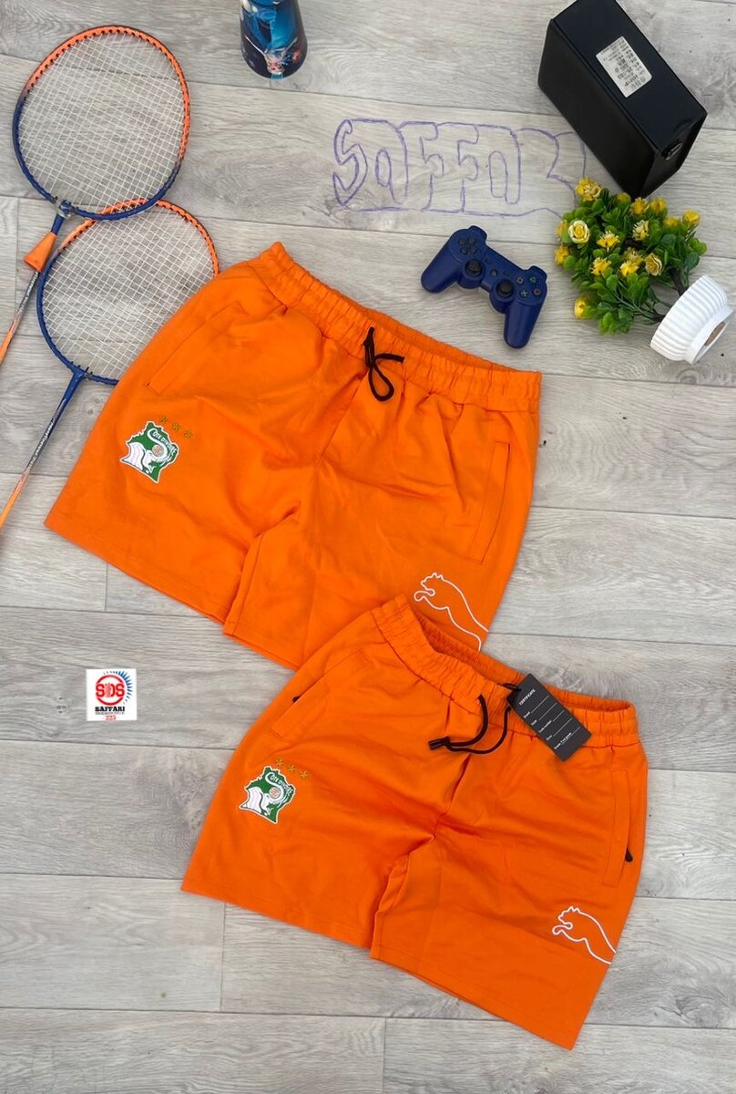 Shorts de sport org,BL,VR,Noir