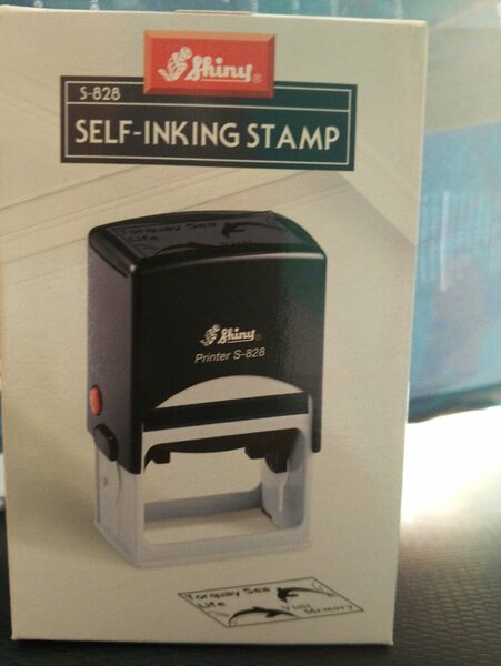 Tampon encreur automatique Shiny