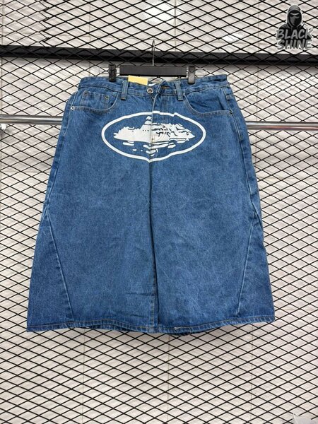 Short en jean décontracté