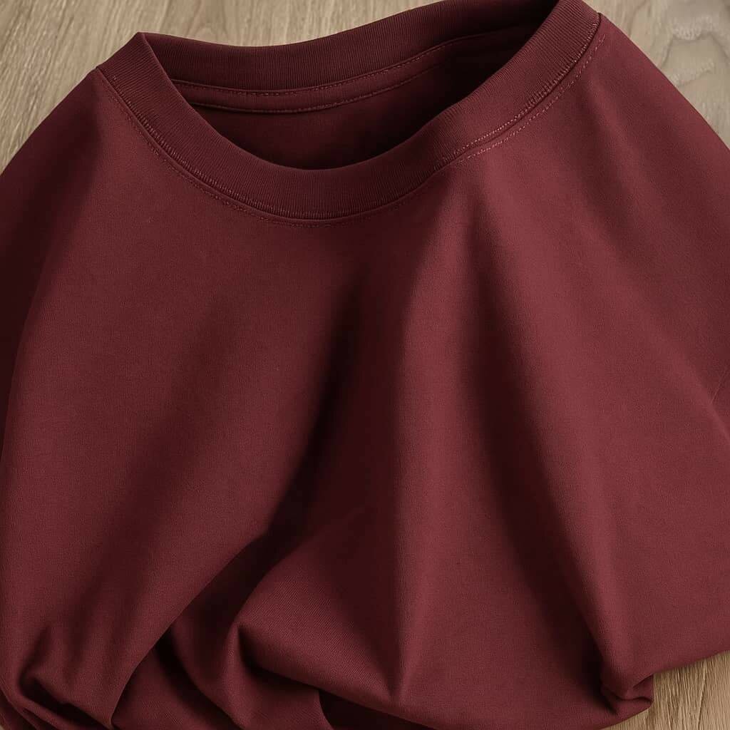 T-shirts coton couleur unie