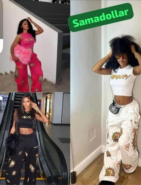 Ensemble de jogging et de crop top