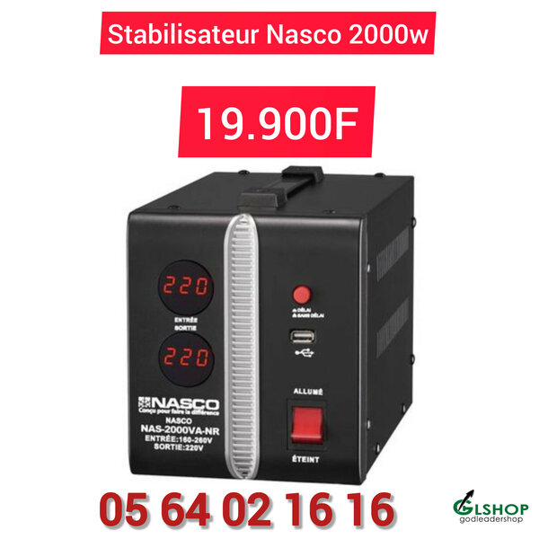 Stabilisateur Nasco 2000W