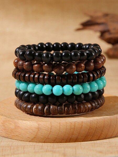 Bracelet en perles naturelles