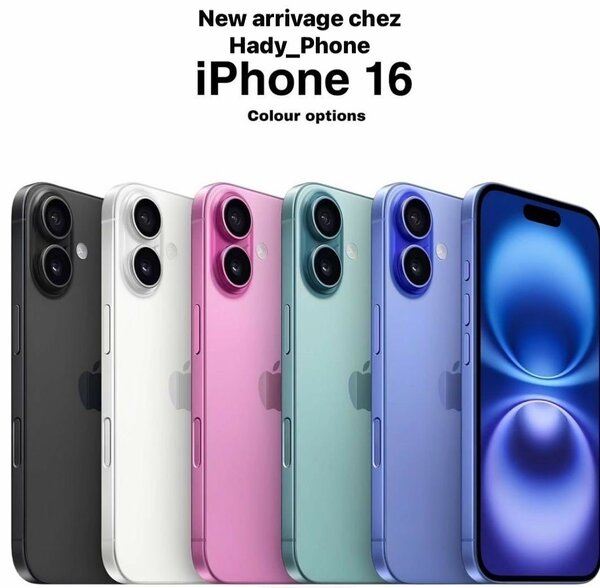 iPhone 16 Multicouleur