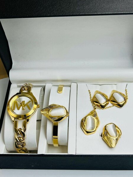 Ensemble Bijoux en Or Élégant