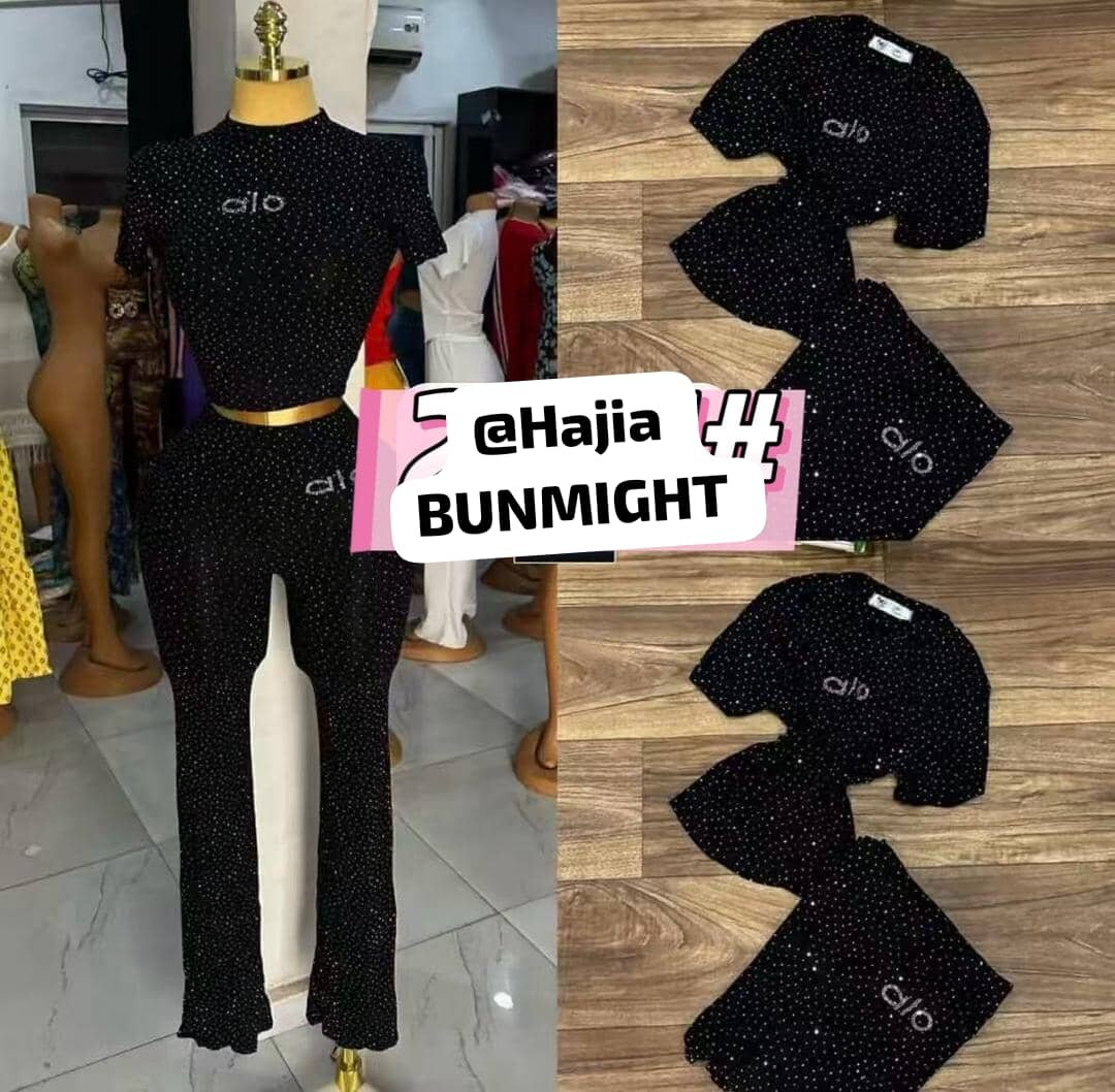 Ensemble élégant à paillettes