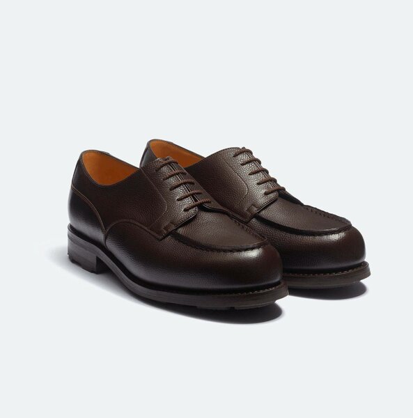 Mocassins golf marron