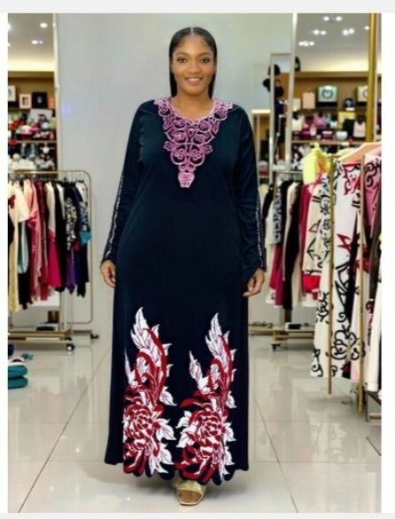 Robe Caftan Élégante Brodée