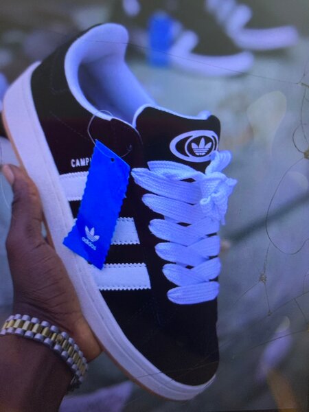 Adidas campus noir marron