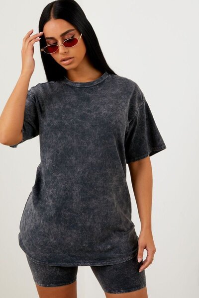 T-shirt Vintage Noir