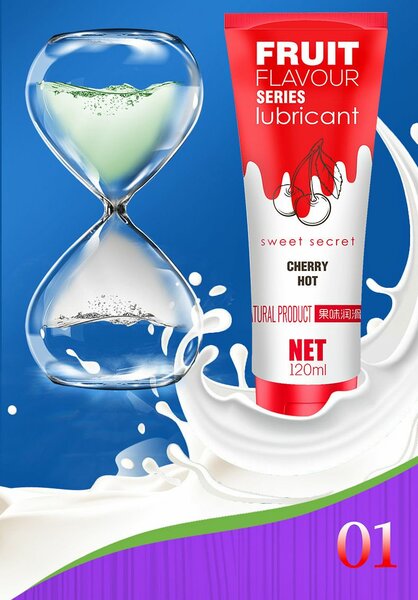 Lubrifiant Aromatisé aux Fruits