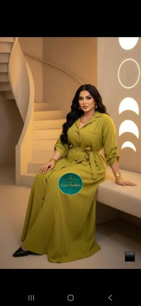 Robe Élégante Longue Ceinturée