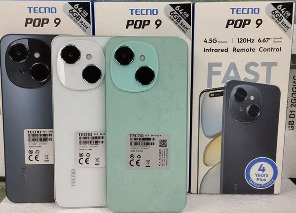 Tecno Pop 9 Smartphone 4G LTE