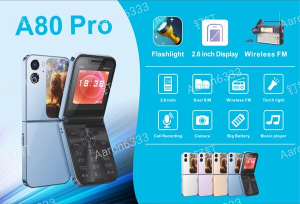 Téléphone Portable A80 Pro