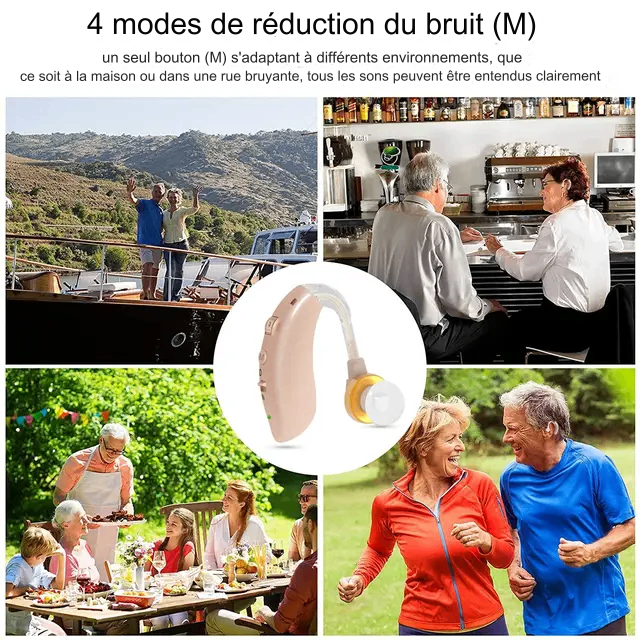 Appareil auditif avec réduction de bruit