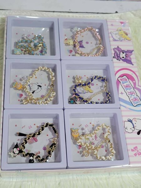 Bracelets à breloques kawaii