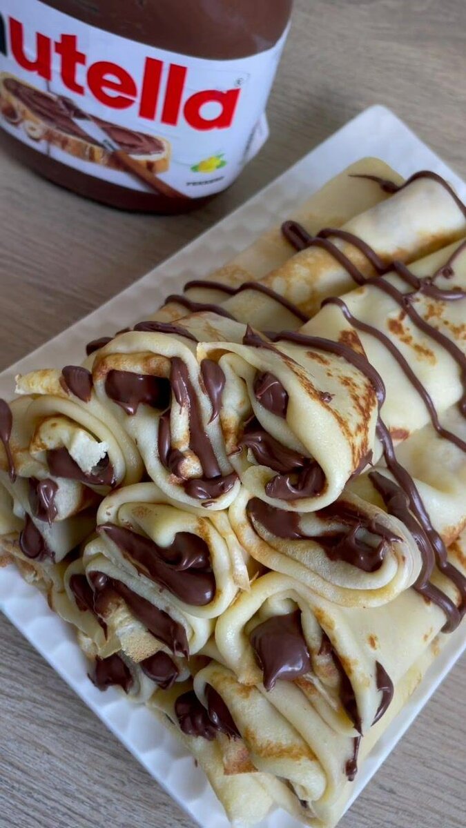Crêpes au Nutella Délices