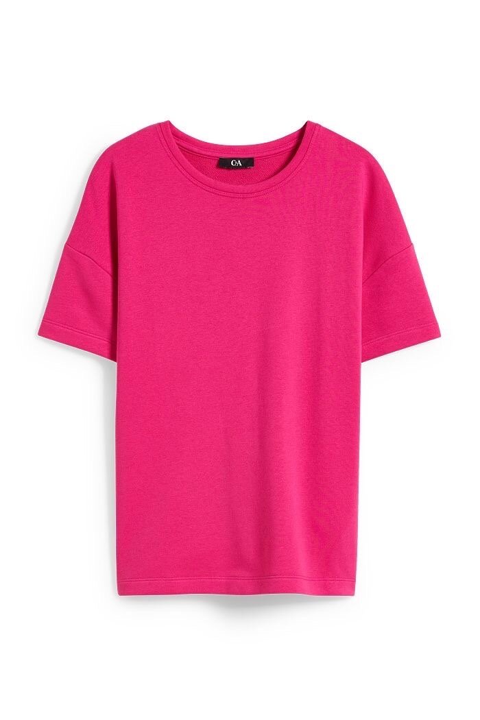 Quality hot pink t shirt