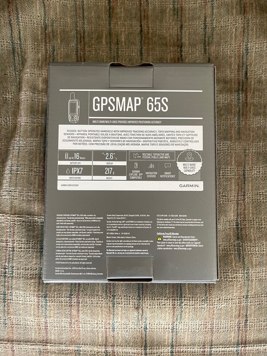 GARMIN GPSMAP 65s