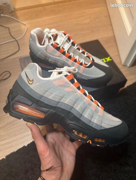 Sneakers Air Max95 Gris Orange