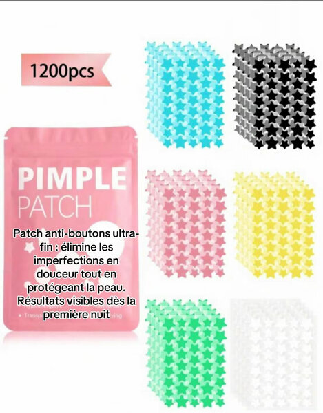 Patchs Anti-Boutons Étoiles