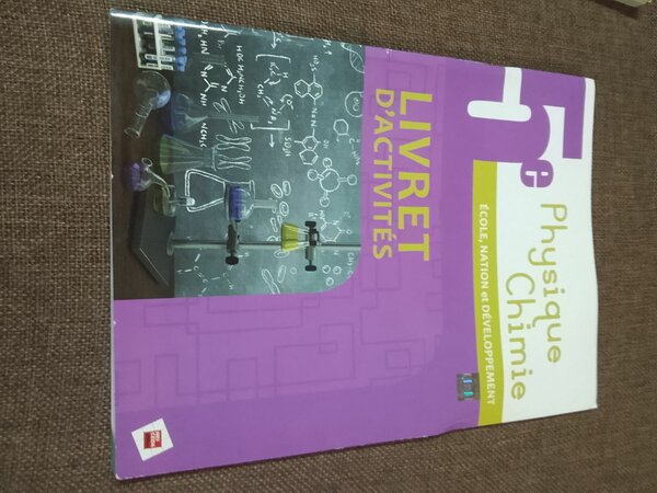 Livret d'activités Physique Chimie 5e