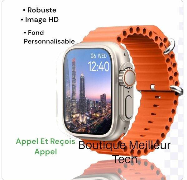 Montre Connectée T-Sup - Écran Bien Défini 2,08 Sport Loisir