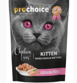 Prochoice Grain Free Cat Jelly – Chicken & Liver