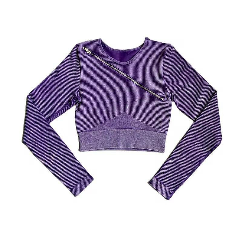 Top court rayé pour femmes