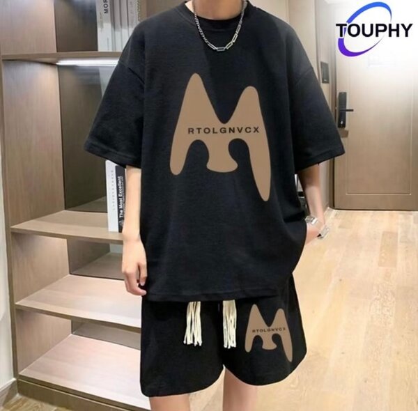 Ensemble T-shirt et Short Noir