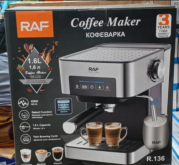 Cafetière Espresso RAF 1.6L