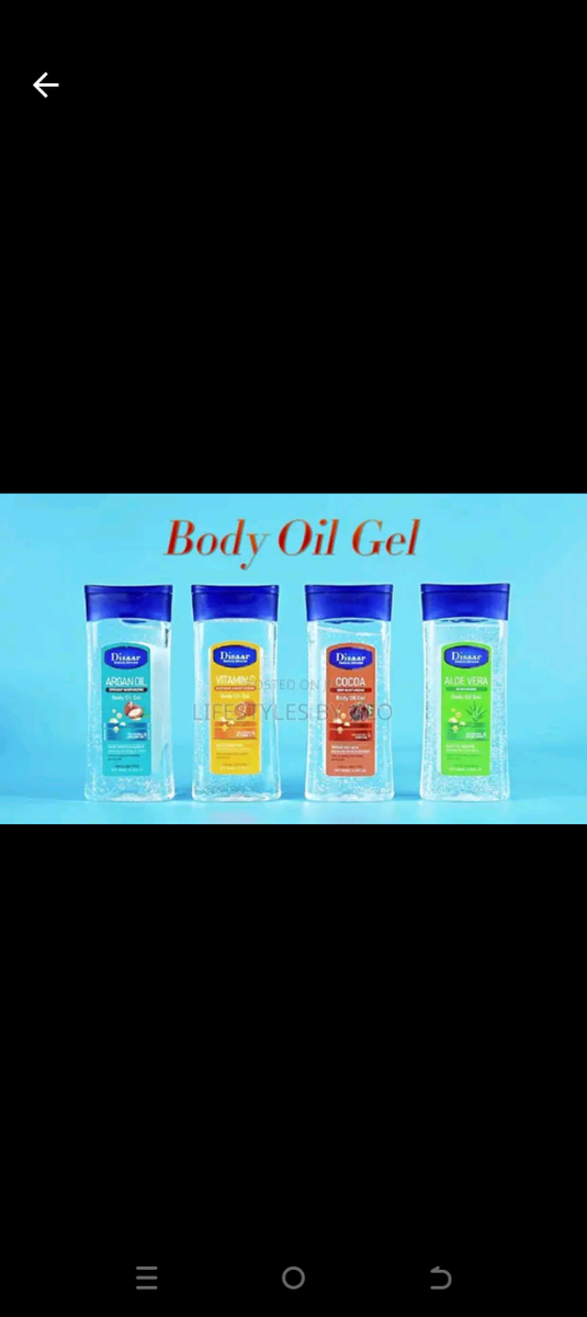 Disaar body oil