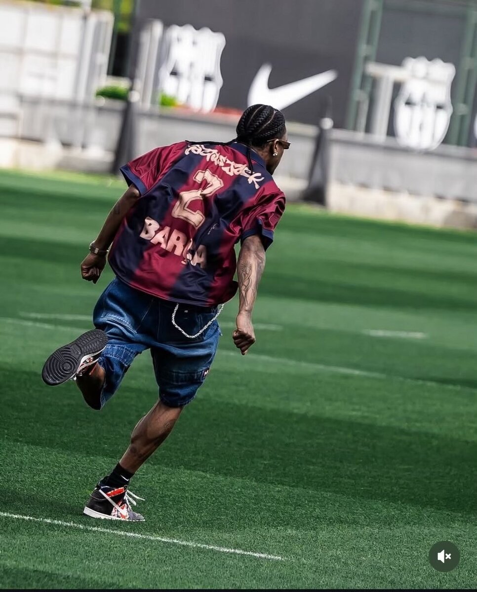 Maillot de football Barça vintage