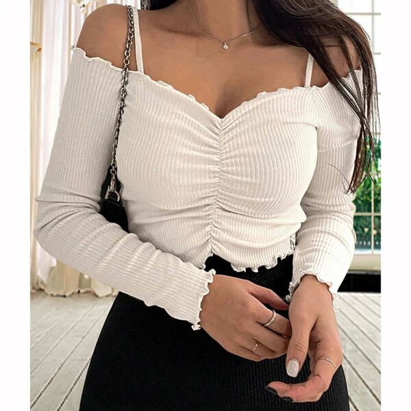 Blouse élégante manches longues