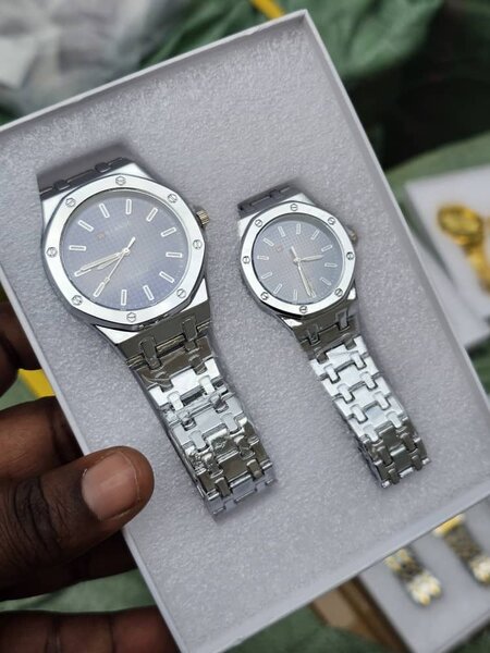 Montre couple luxueuse pour homme et femme
