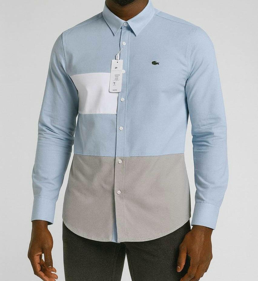 Chemise homme patchwork élégante