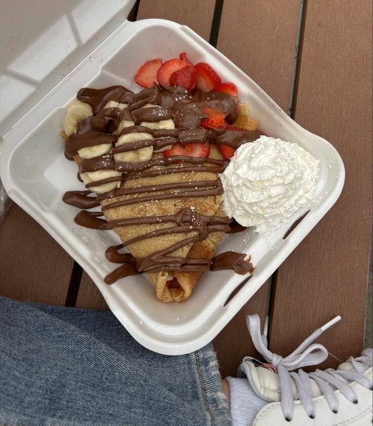 Crêpe fruité fraisé& chocolat