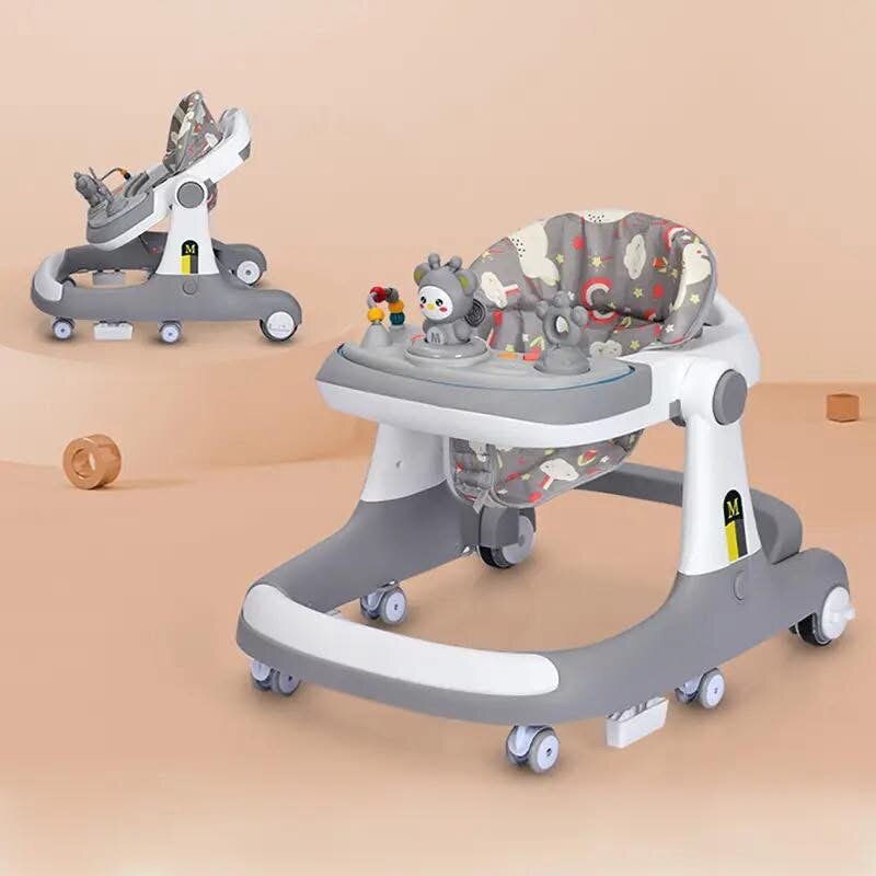Trotteur Bébé Évolutif avec Jouets