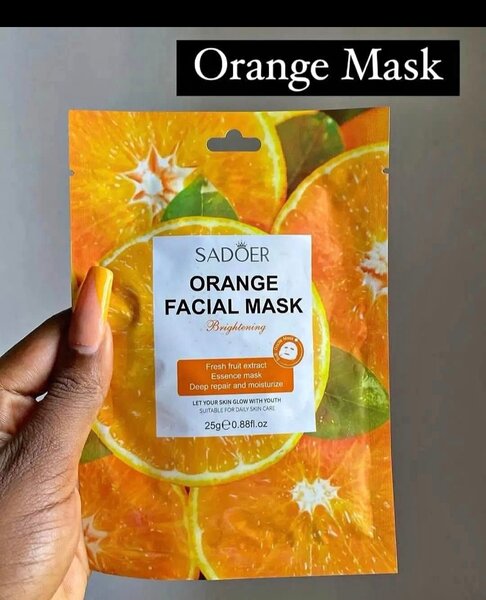 Masque Visage Orange