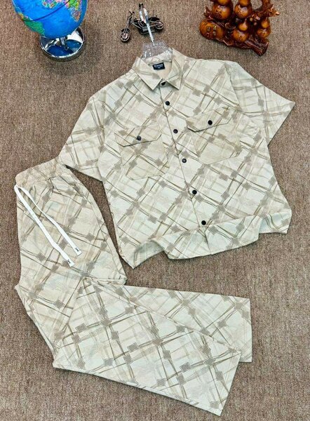 Ensemble pyjama homme carreaux