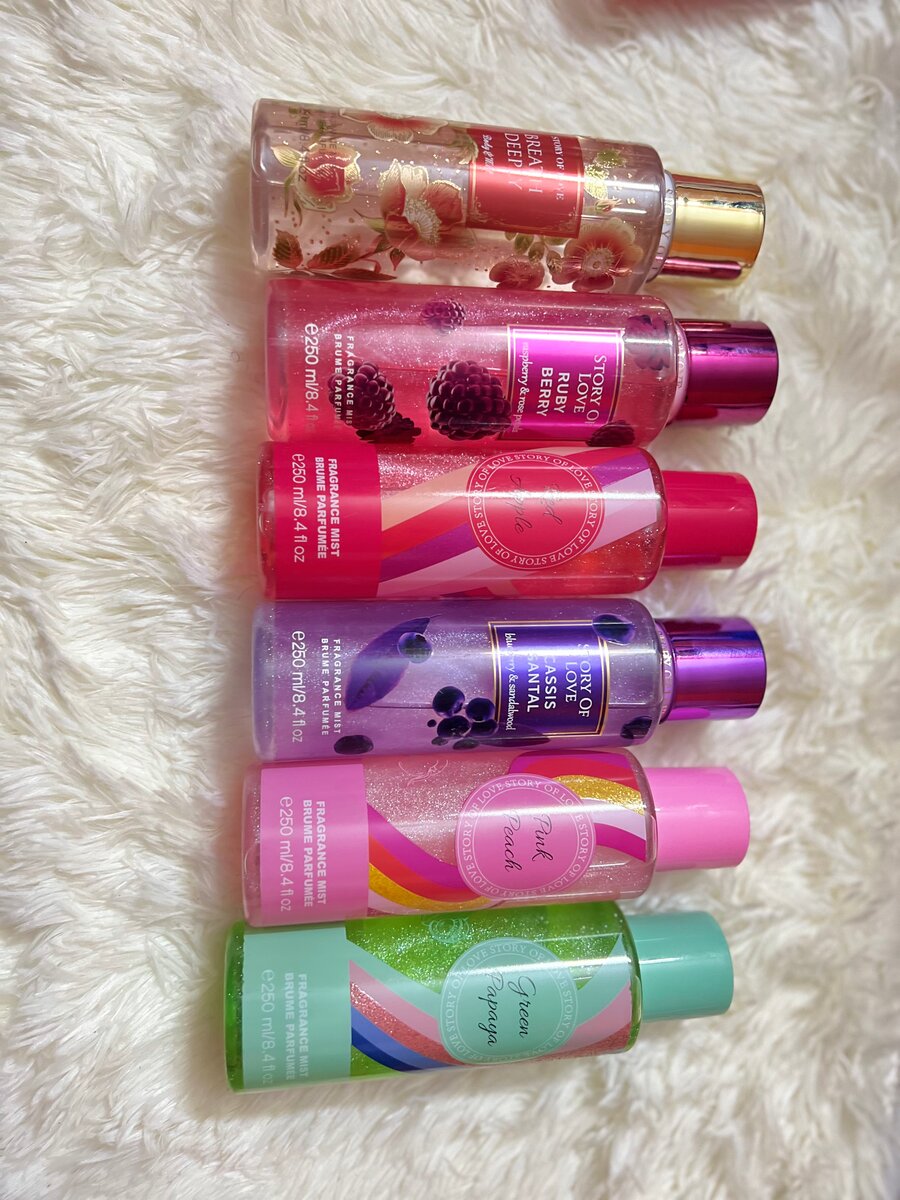 Brume parfumée pink peach