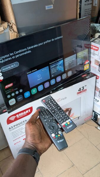 Smart TV 43 pouces UHD