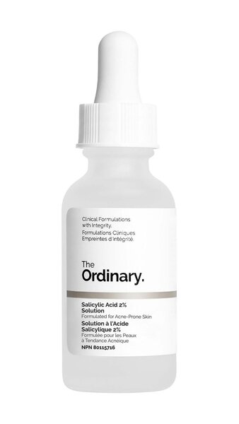 Soin de visage à l'acide salicylique 2% de chez ordinary