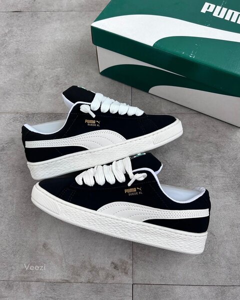 Puma Baskets Homme Noir et Blanc