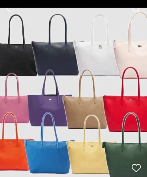 Sac à main Lacoste couleurs variées