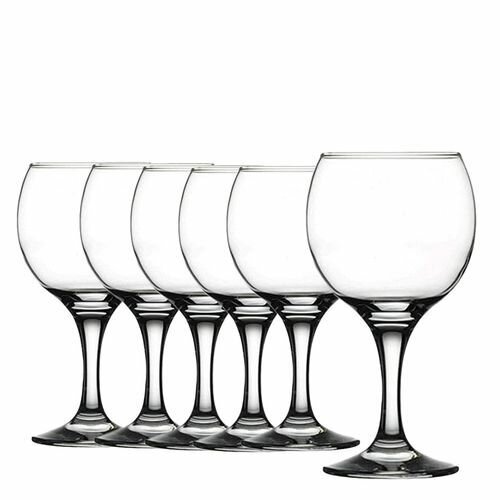 Verres à vin élégant lot 6