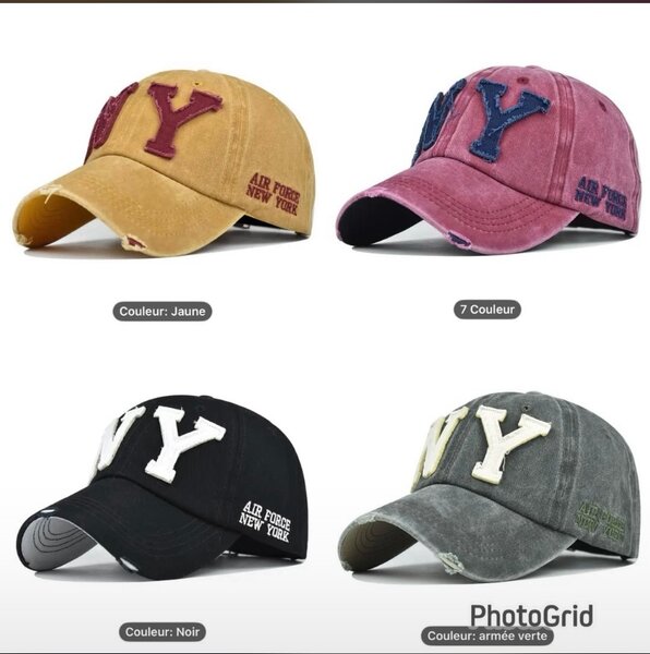 Casquette NY décontractée