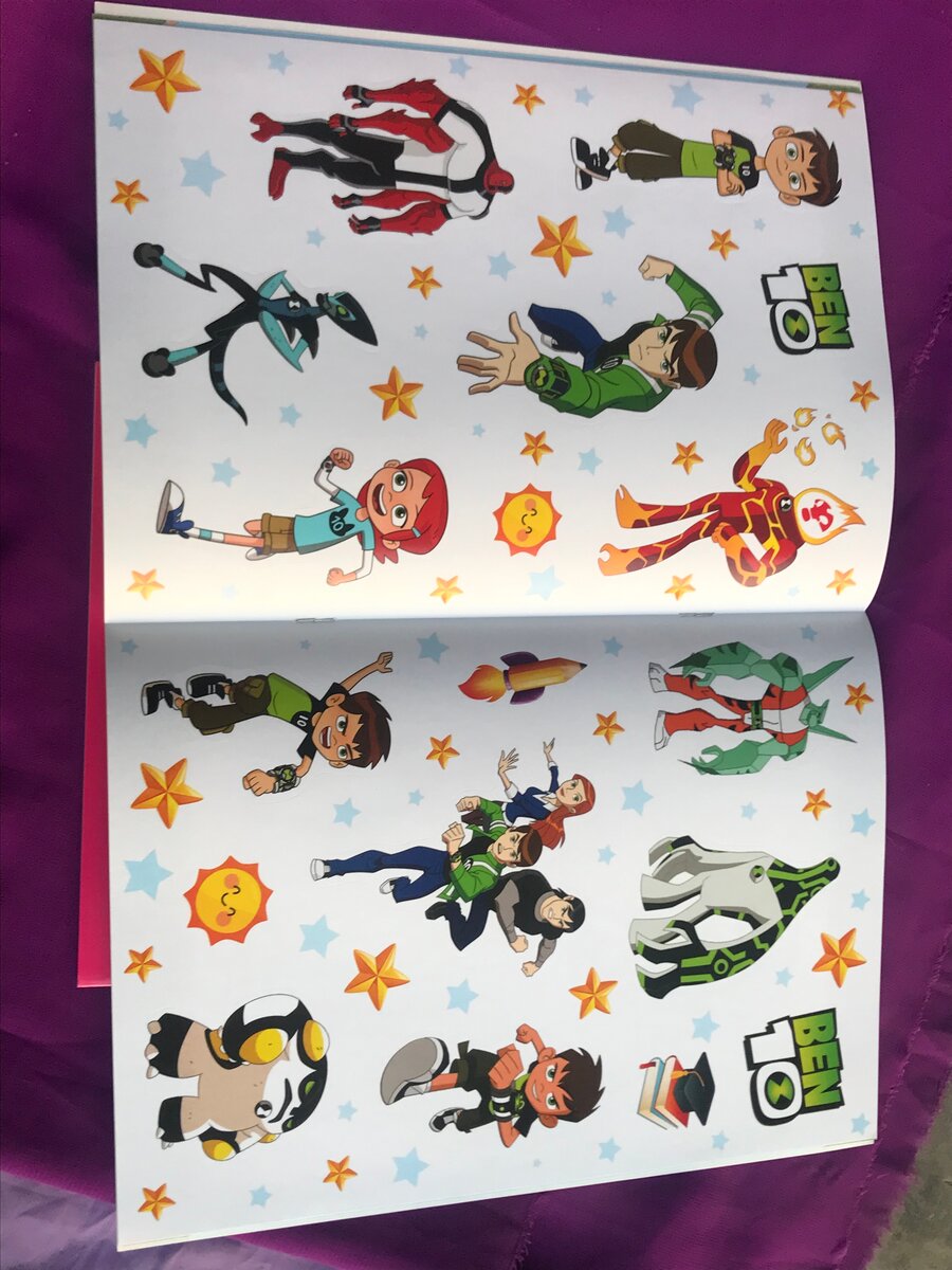 Livre de Coloriage Ben 10