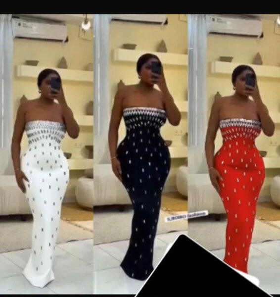 Robe sirène élégante soirée